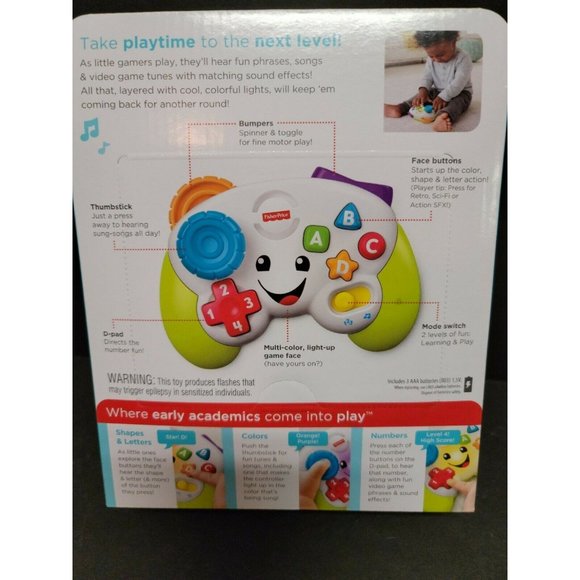 Fisher Price Laugh and Learn Video Game Controller NEW - Picture 2 of 8